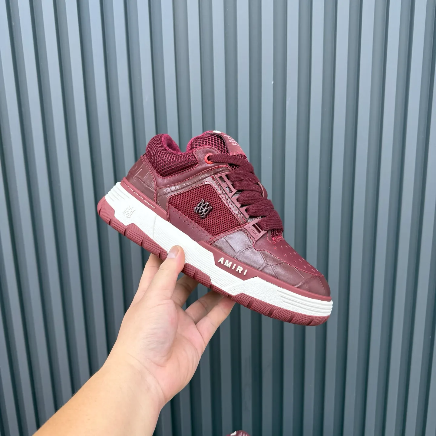 Men's shoes 💰660💰 AMIRI AMIRI trendy brand hot sale 🔥 Available all year round, couples 💑 Official website synchronization Imported fabrics 1⃣️ vs 1⃣️ replica, original factory special original sole, 35-45 (45. non-refundable)